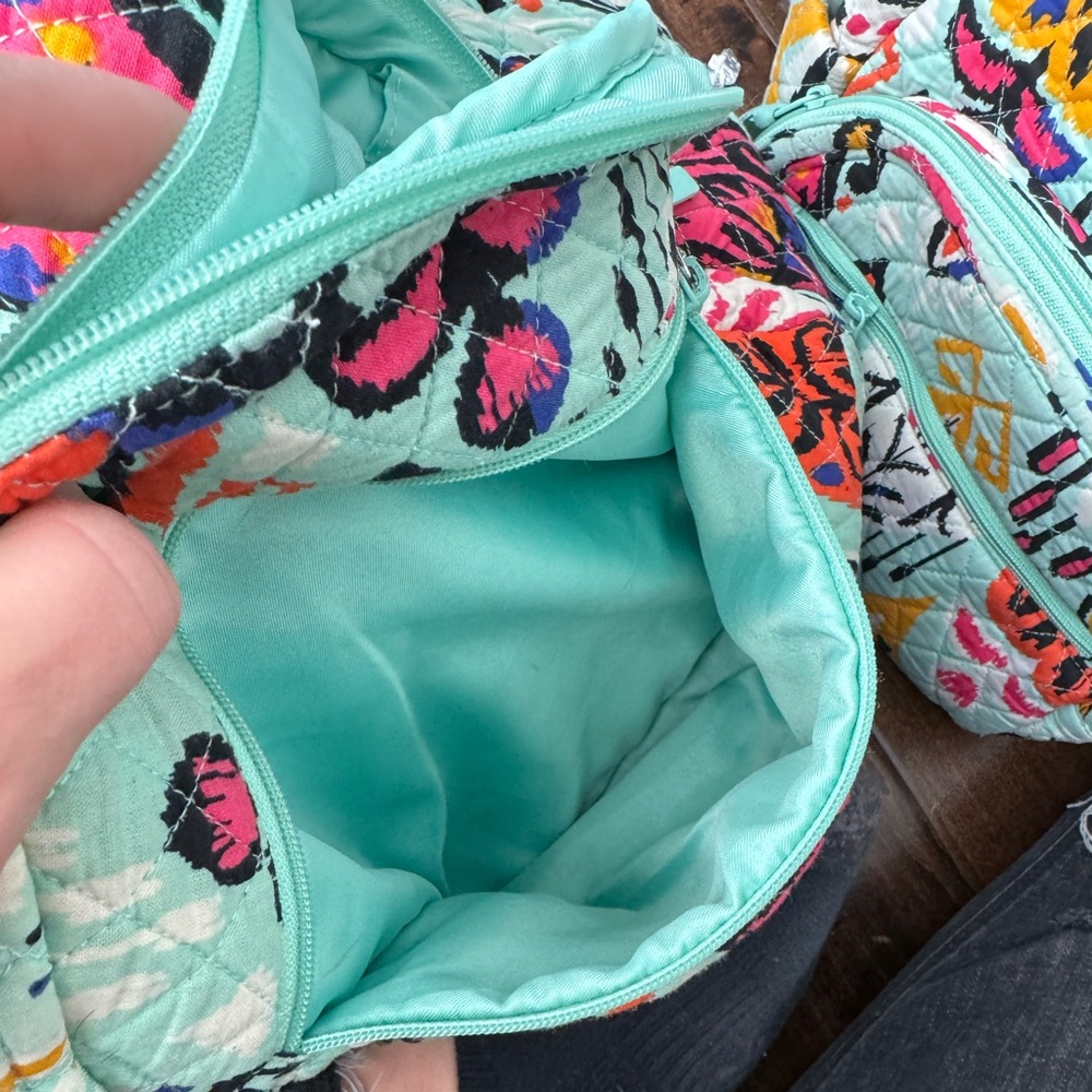 Vera Bradley Pueblo Backpack Laptop Bag Size XL Full Size and Mini Purse Set - Picture 9 of 12